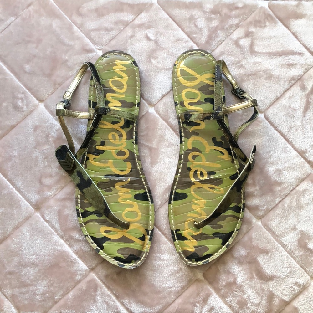 Camo Sam Edelman Flats